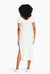 Catalina Tee Dress - White Organic Rib