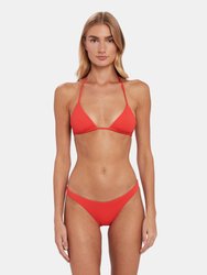 Gia Reversible Triangle Top - Red