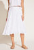 Lana Skirt - EcoLinen Gauze White - Ecolinen Gauze White