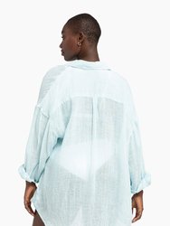 Playa Oversized Linen Shirt