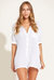 Playa Romper - EcoLinen White - EcoLinen White