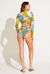Raya Long Sleeve Swim Tee - Matisse Print