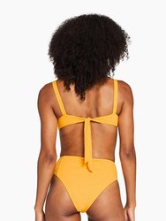 Sienna High Waist - Iced Mango EcoRib - Iced Mango Ecorib