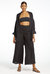 Tallows Wide Leg Pant - EcoLinen Black