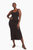 West Dress - Black Organic Rib - Black Organic Rib