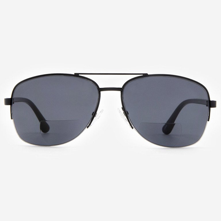 Anzio Bifocal Reading Sunglasses - Black