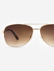 Anzio Sunglasses - Gold
