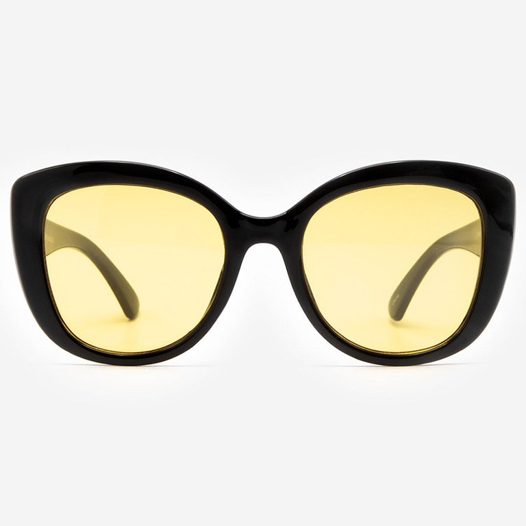 Barletta Night Vision Driving Sunglasses - Black