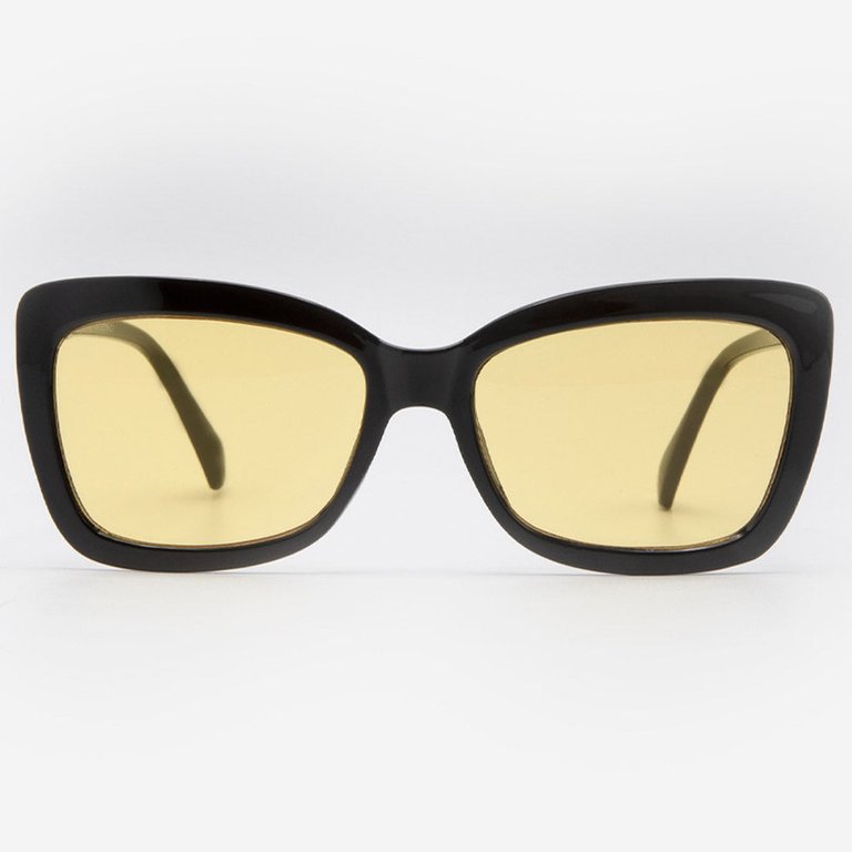 Carpi Night Vision Driving Sunglasses - Black