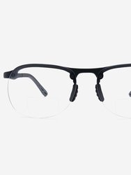 Como Bifocal Safety Glasses - Black