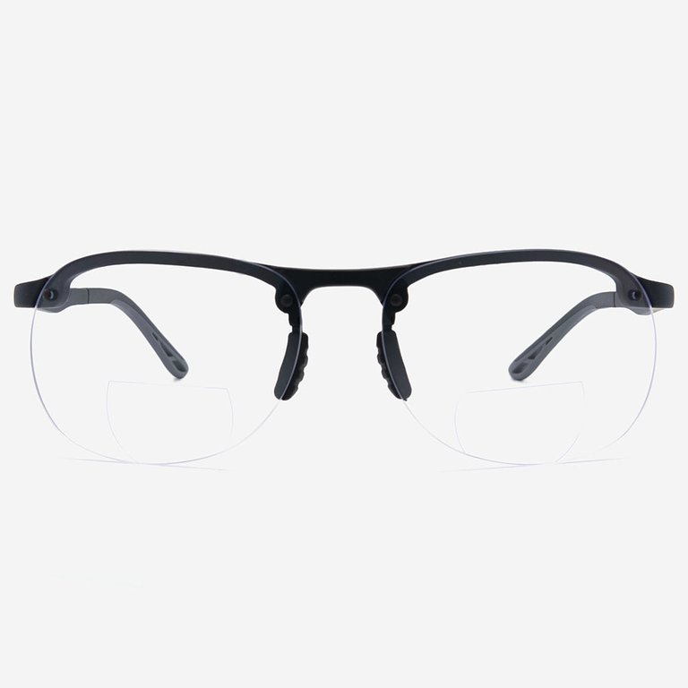Como Bifocal Safety Glasses - Black