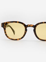 Lucca Night Vision Vintage Sunglasses - Tortoise
