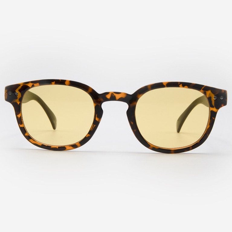 Lucca Night Vision Vintage Sunglasses - Tortoise