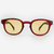 Lucca Night Vision Vintage Sunglasses - Burgundy