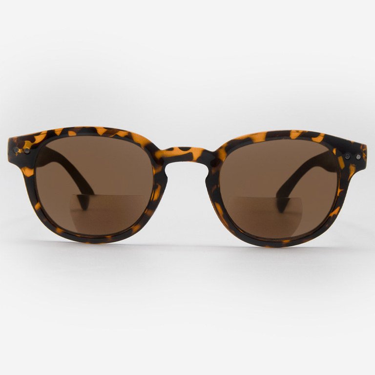 Lucca Vintage Bifocal Reading Sunglasses - Tortoise