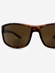 Massa Bifocal Wraparound Sports Sunglasses - Tortoise
