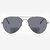 Milan Aviator Bifocal Sunglasses - Black