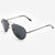 Milan Aviator Bifocal Sunglasses - Black