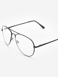 Milan Bifocal Reading Glasses - Black