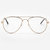 Milan Bifocal Reading Glasses - Gold