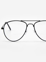 Milan Bifocal Reading Glasses - Black