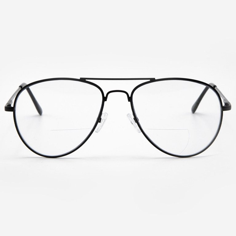 Milan Bifocal Reading Glasses - Black