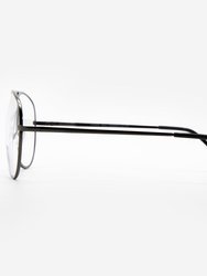 Milan Bifocal Reading Glasses - Gunmetal