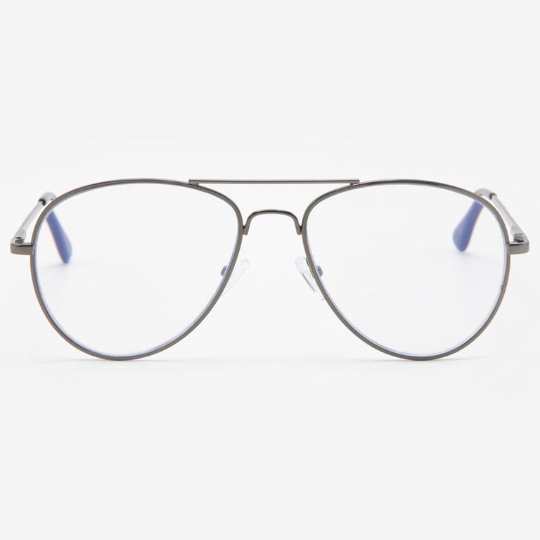 Milan Multifocal Reading Glasses - Gunmetal