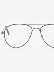 Milan Multifocal Reading Glasses - Gunmetal