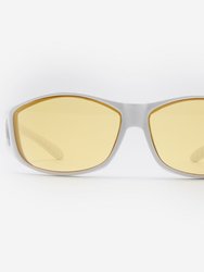 Modica  Night Yellow Eyeglasses - White