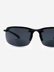 Monza Bifocal Sunglasses - Black