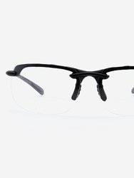 Monza Reading Safety Glasses - Black