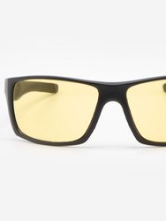 Palermo Night Vision Sporty Sunglasses - Black