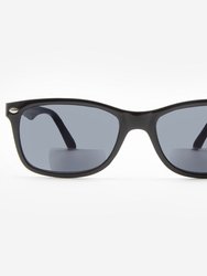 Prato Bifocal Reading Sunglasses - Black