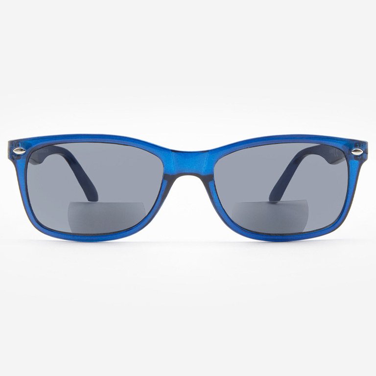Prato Bifocal Reading Sunglasses - Blue