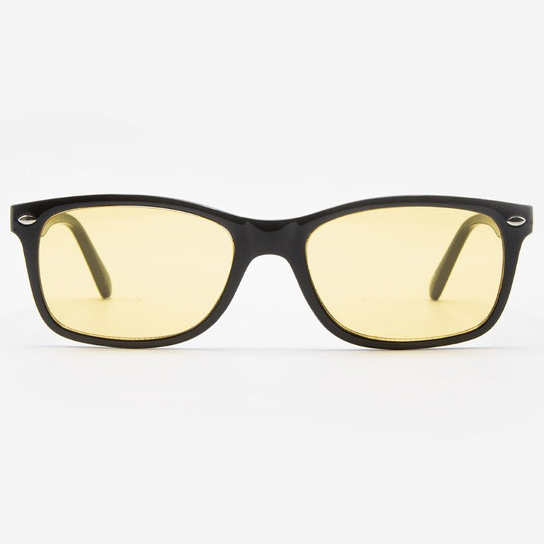 Prato Night Vision Driving Sunglasses - Black