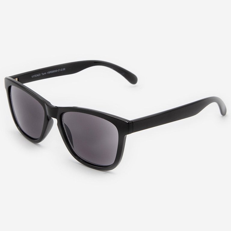 Turin Full Readers Sunglasses - Black