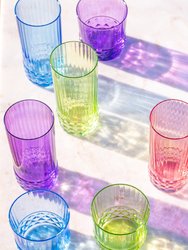 Deco Assorted Tall Tumblers - Set Of 4