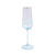 Rainbow Assorted Champagne Flutes - Set Of 4