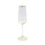 Rainbow Assorted Champagne Flutes - Set Of 4