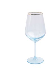 Rainbow Assorted Wine Glasses - Set Of 4