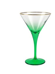 Rainbow Martini Glass