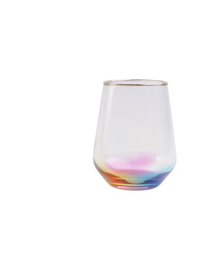 Viva by Vietri Rainbow Stemless Wine Glass product