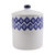 Santorini Diamond Large Canister - Blue