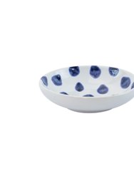 Santorini Dot Condiment Bowl - Blue
