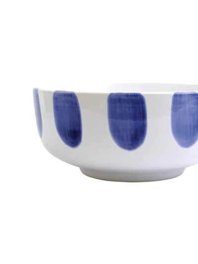 Viva by Vietri Santorini Dot Large Footed Serving Bowl product