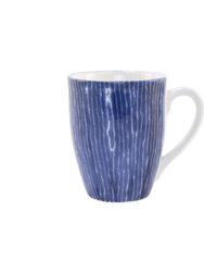 Santorini Stripe Mug - Blue