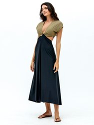 Loop Midi Cover Up Dress - Pistachio - Pistachio