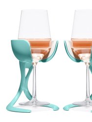 The Perfect Pair Wine Glass - Cyan