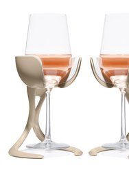 The Perfect Pair Wine Glass - Sand